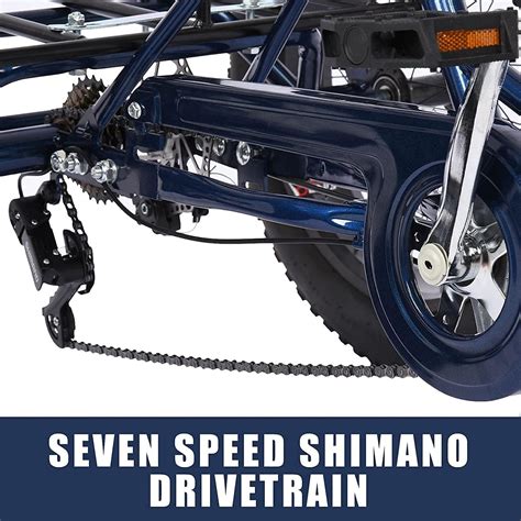 GIZMAC Adult Tricycles 7 Speed, Adult Trikes 20 inch 3 India | Ubuy