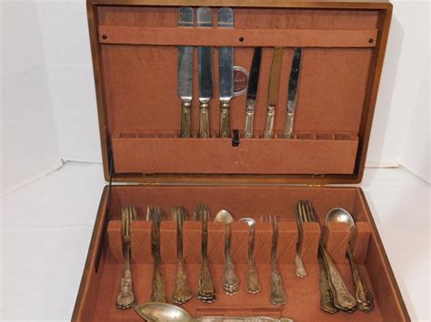 Lot - International Silver Plated Flatware Set