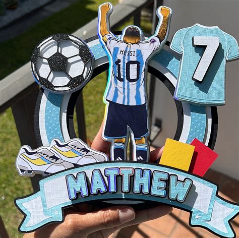 Messi Cake Topper 的图像结果
