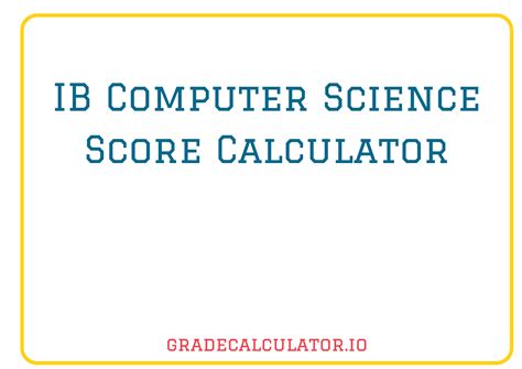 Image result for IB Computer Science Option C