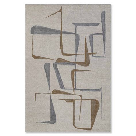 Abrax Hand Tufted Woollen And Viscose Rug – Obeetee Retail Pvt. Ltd.