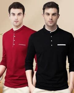 Full Sleeve T Shirts With Collar Combo - Buy Full Sleeve T Shirts With ...