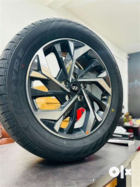 17*inch oem creta sxo alloys with jk brand new tyres full set - Spare ...