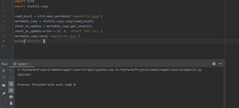 Image result for Edit Existing Excel File in Python