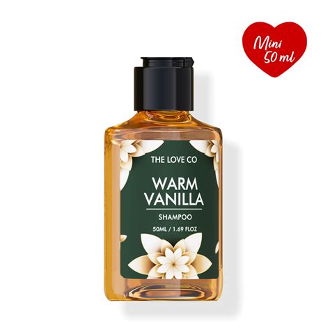 Warm Vanilla Mini Shampoo – The Love Co