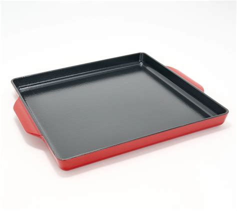 Zakarian by Dash 12" Square Nonstick Cast Iron All-Purpose Pan - QVC.com