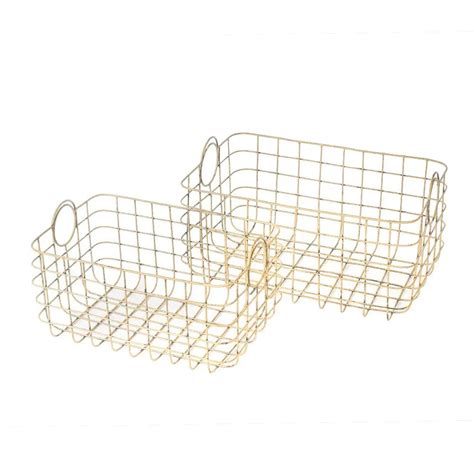 Buy Set of 2 Persian Baskets online - wire baskets - Fabuliv