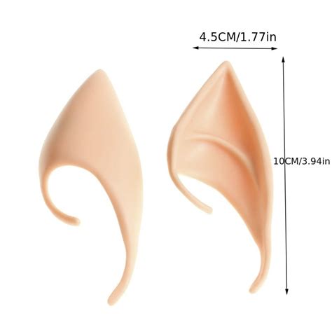 Latex Fairy Pixie Elf Ears Cosplay Halloween Party Prosthetic Tips – CRAZE