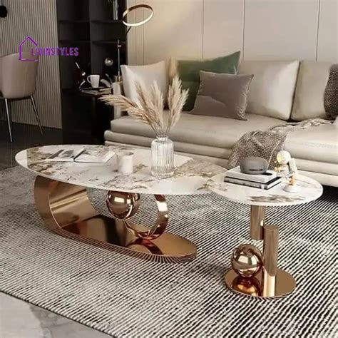 Custom Saloni Ji - Coffee Table Set & Side Table – LivIn Styles