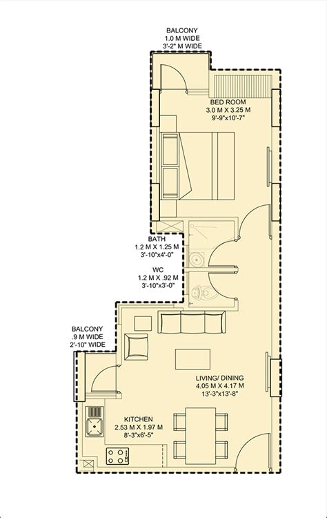 Wave City Dream Homes - 1/2/3 BHK Flats at Ghaziabad NH24