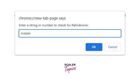 Palindrome Coding Question JavaScript 的图像结果