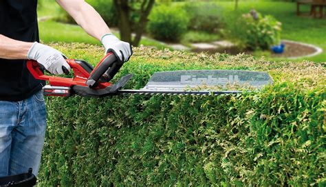 Sharpen the hedge trimmer | Einhell Blog
