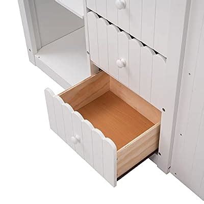 Buy Twin Over Full Flexible Combination House Bunk Roof Bed with Seven ...