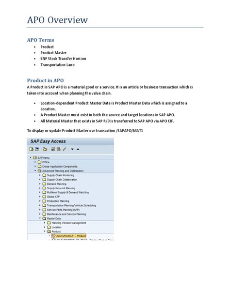 SAP APO Tutorial 的图像结果