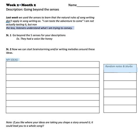 Descriptive Writing Song 的图像结果