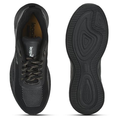 Buy Leap7x Sports Lacing Shoe For Men ( Black ) REVOLVE By Liberty