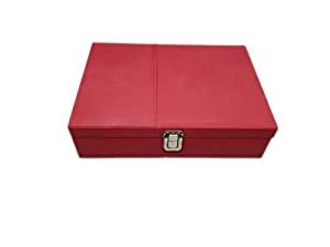 Essart Faux Leather Gift Box/Jewelry Box/Maroon : Amazon.in: Jewellery
