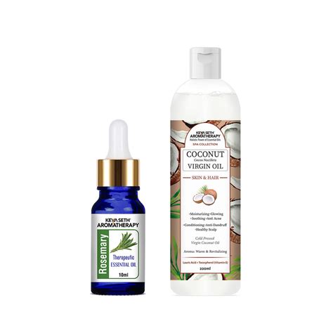 Rosemary Essential Oil Growth Hair Kit – Reduces Hair Fall, Dandruff ...
