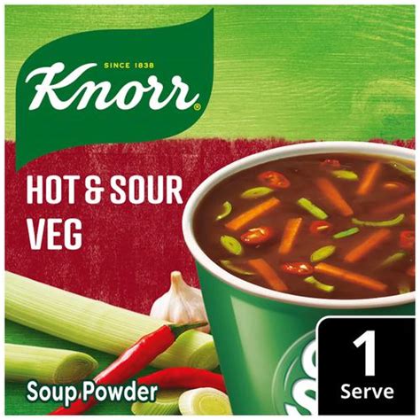 Knorr Hot & Sour Cup A Soup - 100% Real Vegetables