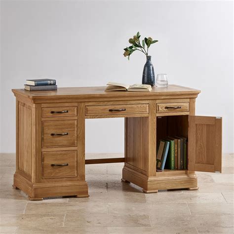 Oak Computer Desk 的图像结果