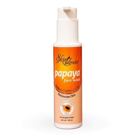 Buy Papaya Face Wash with Luscious Fragrance (100 ml) – Skin Secrets ...