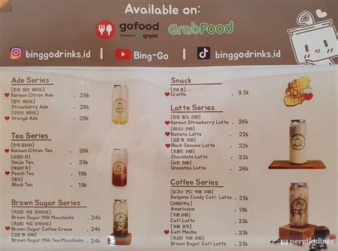 Menu Bing Go 的图像结果