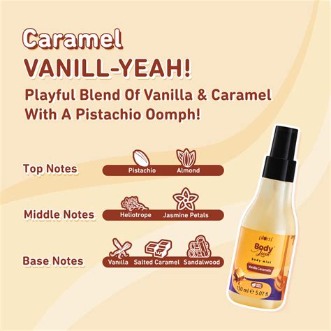 Buy Plum Vanilla Caramello Body Mist - Sweet & Long-Lasting – Plum