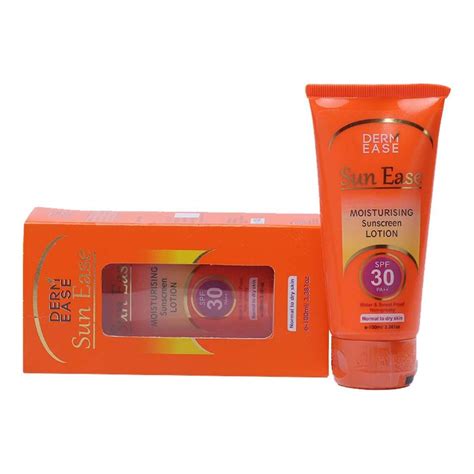 Derm Ease Sun Ease Sunscreen SPF 30 PA++ Moisturising Water & Sweat ...