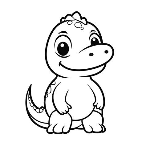 Cute Dinosaur Coloring