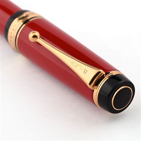 Buy Pilot Custom Urushi Fountain Pen - Vermillion Red GT Online- Pilot ...