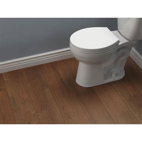 Buy Morgan Slow-Close Round Closed Front Toilet Seat with NoSlip ...