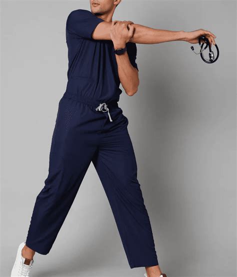 Fashion Scrub Suit Navy blue ( Dark Blue) – AMAR LINEN