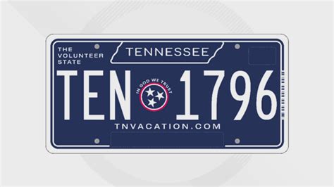 From green to blue: All TN license plates should be updated to new blue ...