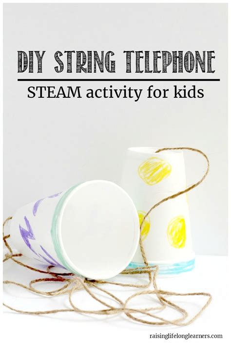 Image result for How to Make a String Telephone