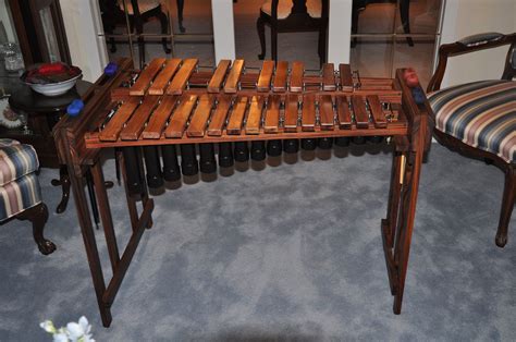 Marimba: A Beautiful Wooden Musical Instrument