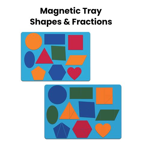 Math Shapes & Fractions Magnetic Board – Mumtree Arena Private Limited