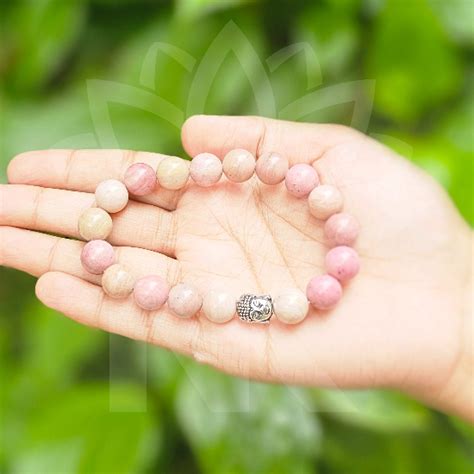 Rhodochrosite Bracelet For Clear Emotional Wounds From The Past-(10mm ...