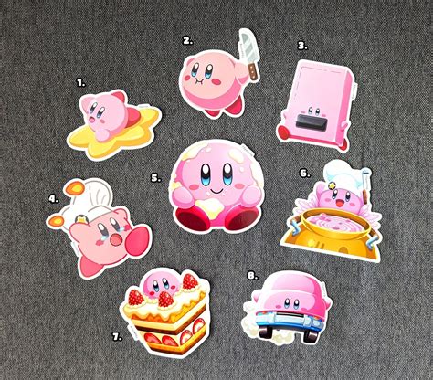 Buy Kirby Sticker, Kirby, Mix and Match Stickers, Games, Computer Games ...