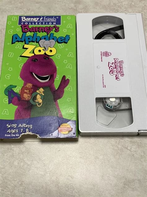 Barney Alphabet Zoo Book 的图像结果