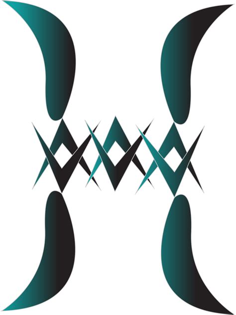 Download Cool Letter H Designs Clipart Best Illustrator And - Clip Art - Full Size PNG Image ... - Cool Letter H