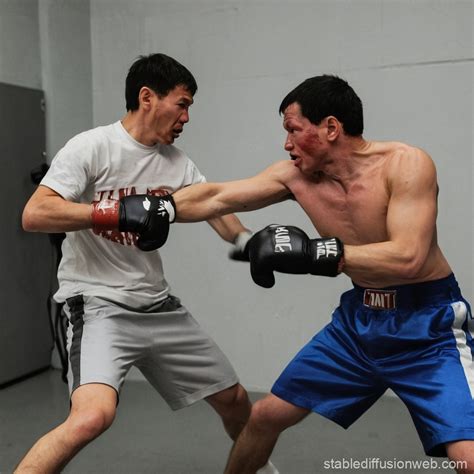 Man Fighting Scene | Stable Diffusion Online