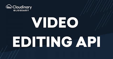 Image result for Video Editing.on API Cluster