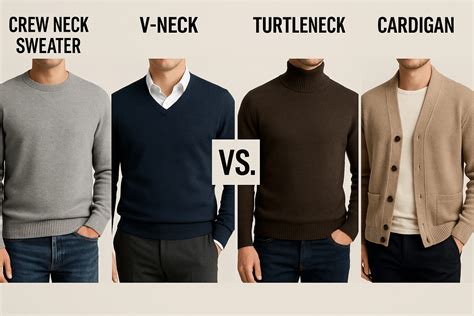 Sweater vs Crew Neck: Clearly Explained Differences, Styles & Tips ...