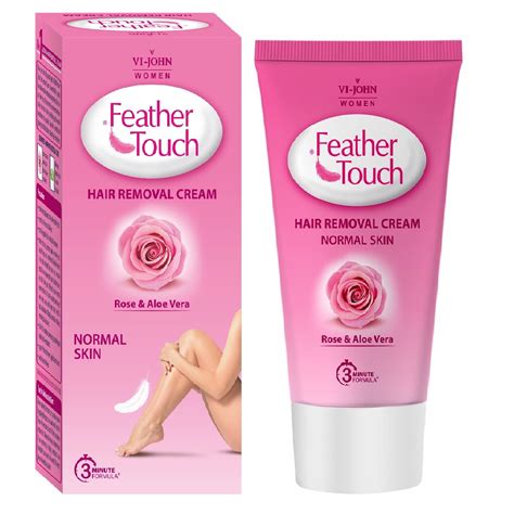 Buy VI-JOHN Feather Touch Rose & Aloevera Hair Removal Cream, for ...