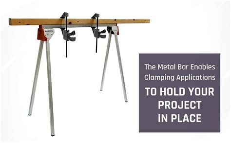 Buildskill Saw Horse, Lightweight Table Saw Machine for Wood Cutting ...