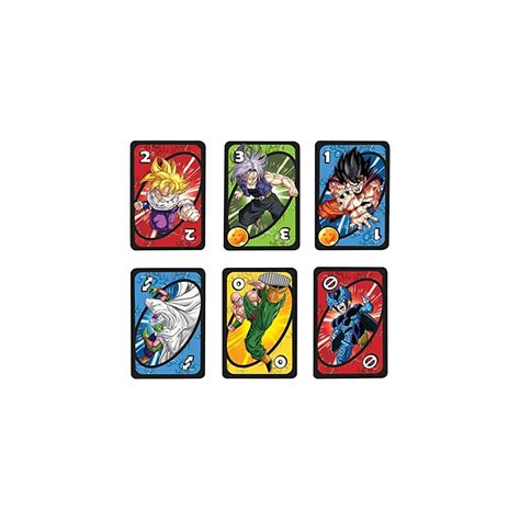 Mattel Games UNO Dragon Ball Z Card Game with TV Show Themed India | Ubuy
