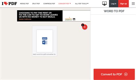 converter free pdf to word online