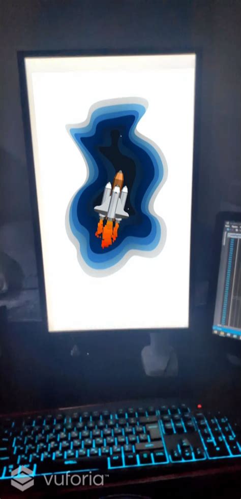 Creating AR in Unity 的图像结果