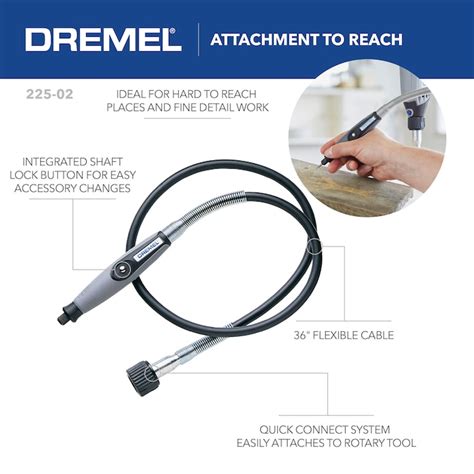 Shop Dremel 4300 Corded Variable Speed Rotary Tool with 5 Attachments ...