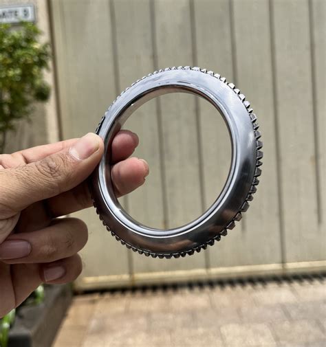 Spiked Full Teeth Chakkri kada – The Rajput Company